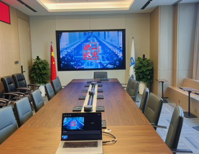 中建八局国企总部基地智能会议室